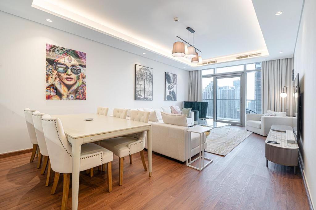 Paramount Midtown Luxury 2 Bedroom With Full Burj-Khalifa View Dubai Exterior photo