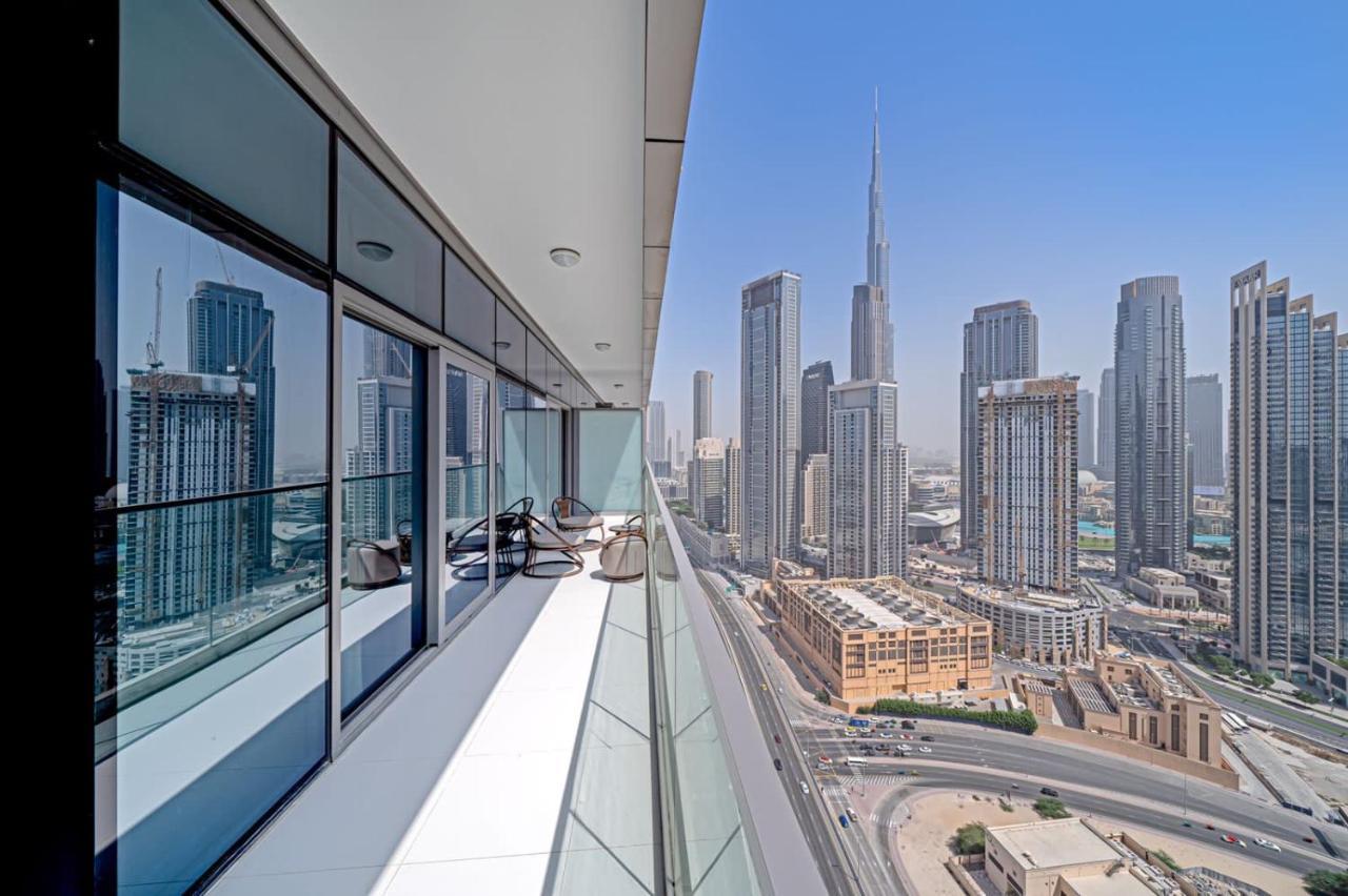 Paramount Midtown Luxury 2 Bedroom With Full Burj-Khalifa View Dubai Exterior photo